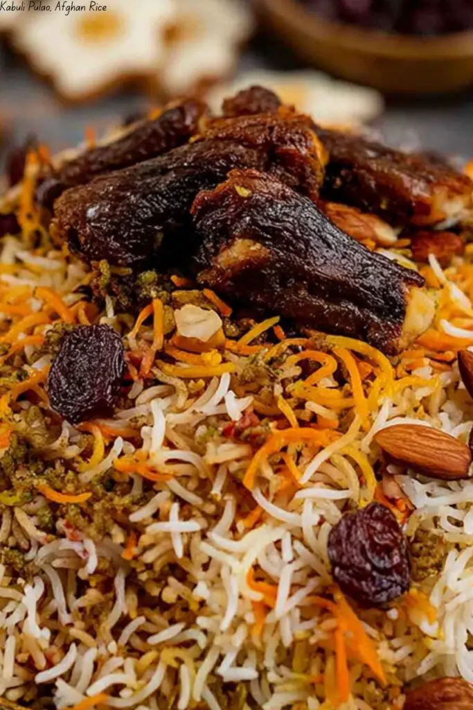 Kabuli Pulao, Afghan Rice