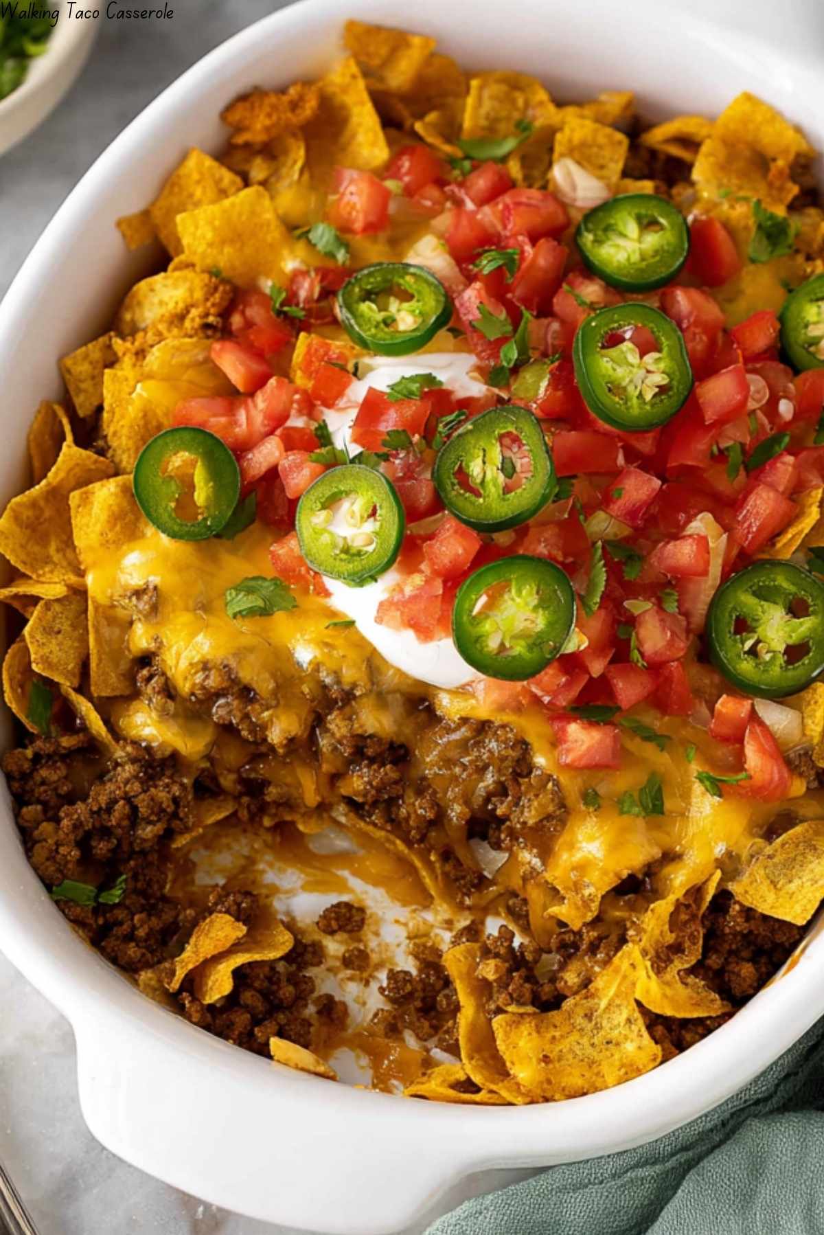 Walking Taco Casserole