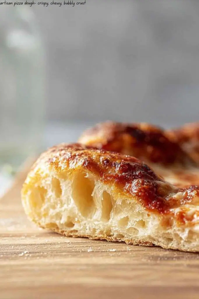 Artisan Pizza Dough - Crispy, Chewy, Bubbly Crust