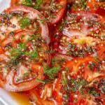 Easy Marinated Tomatoes