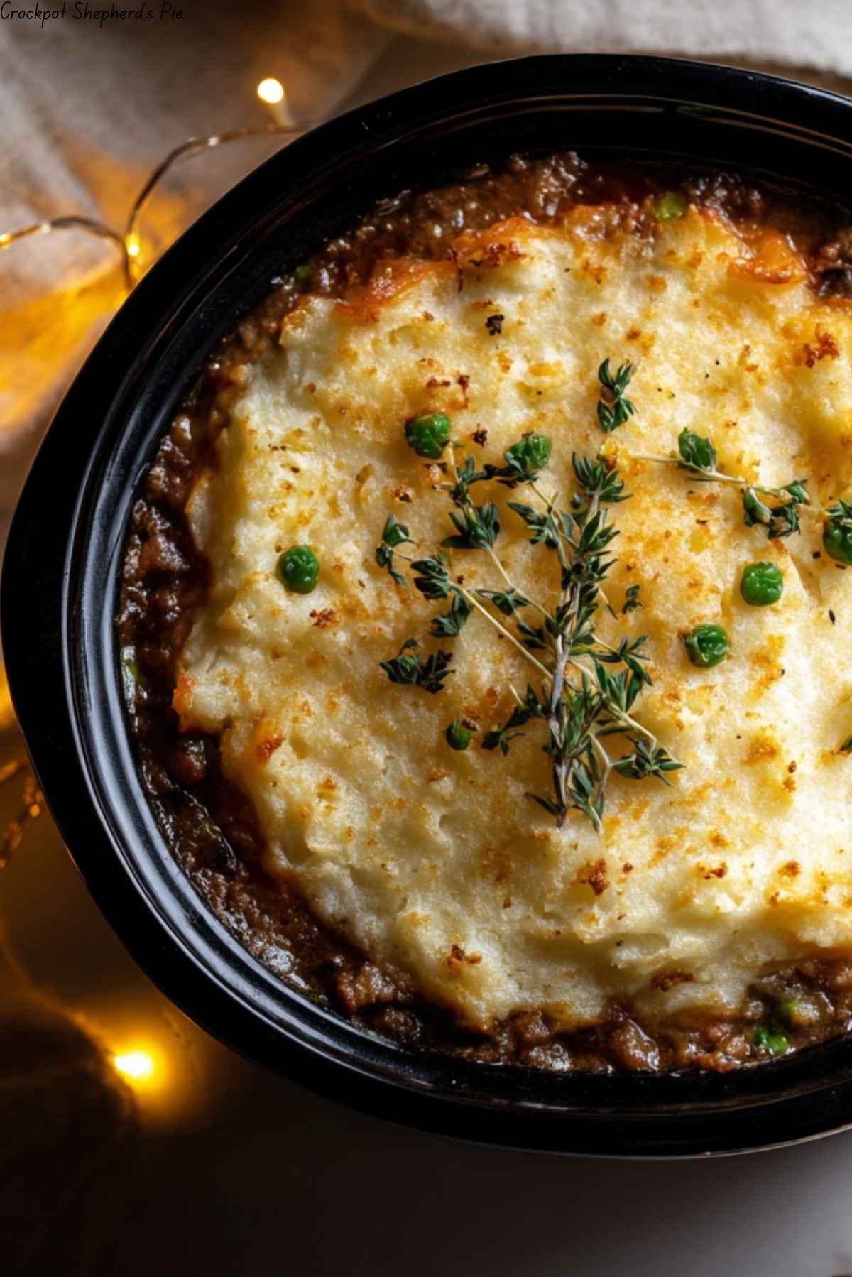 Crockpot Shepherd’s Pie