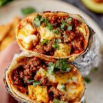 Chorizo Breakfast Burrito Recipe