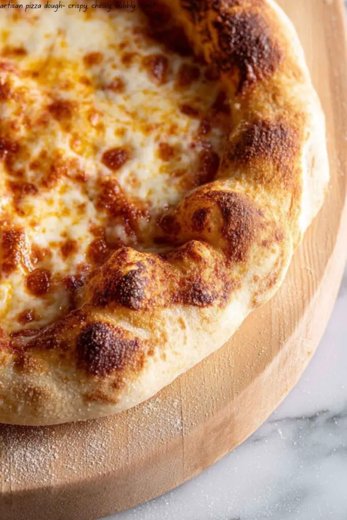 Artisan Pizza Dough – Crispy, Chewy, Bubbly Crust