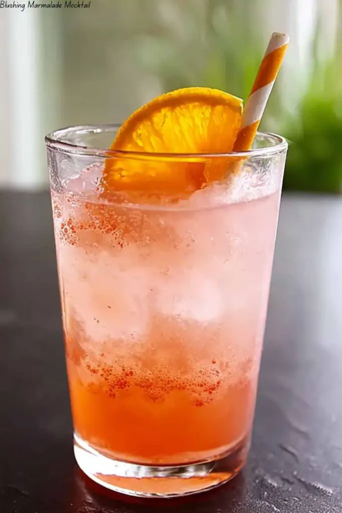 Blushing Marmalade Mocktail