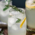 Mint and Rosemary Lemonade with Vanilla