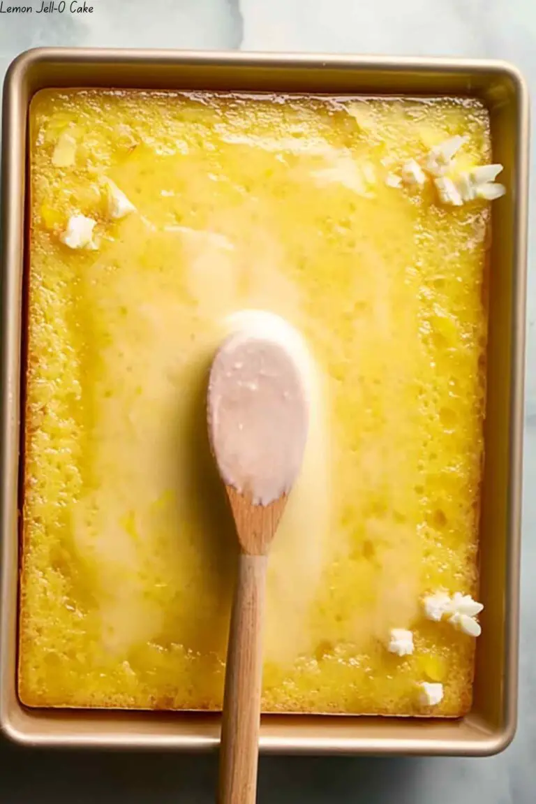 Lemon Jell-O Cake