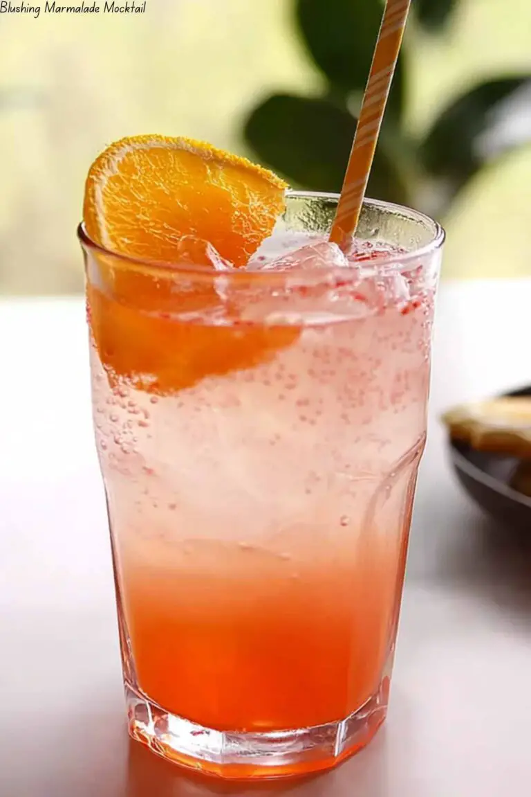 Blushing Marmalade Mocktail