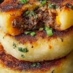 Quick & Easy Stuffed Potato Cakes