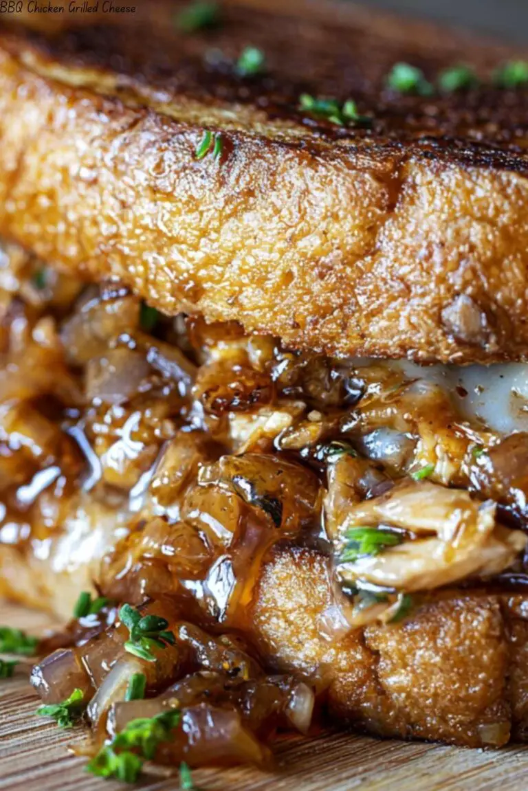 BBQ Chicken Grilled Cheese