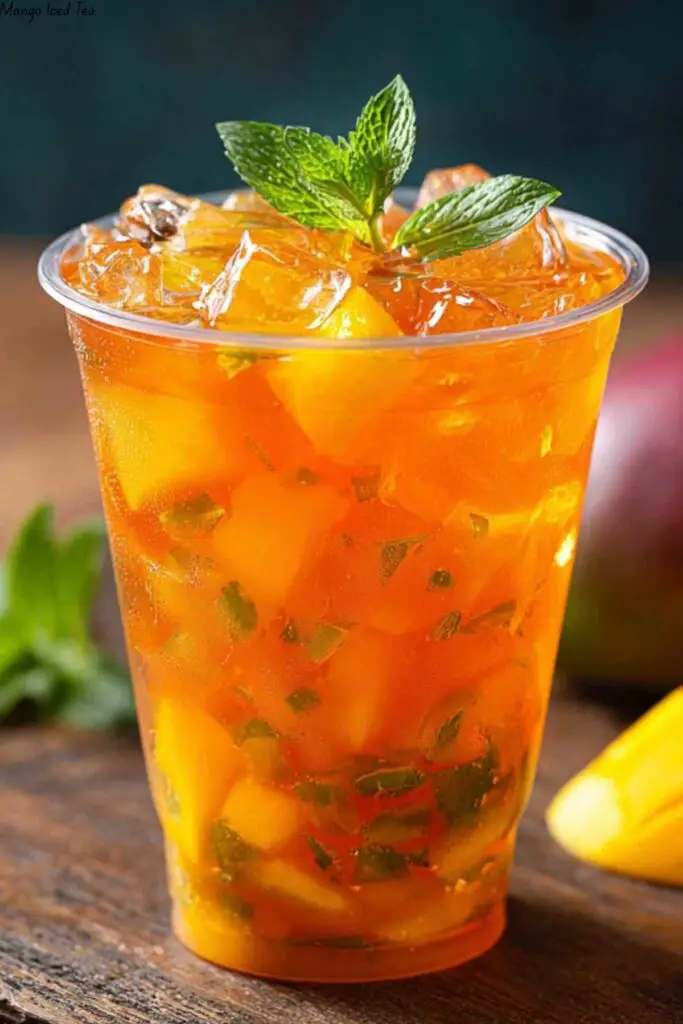 Mango Iced Tea
