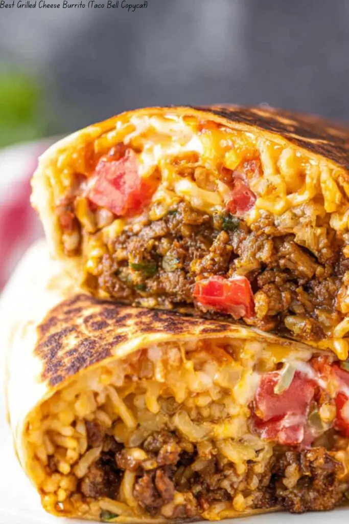 Best Grilled Cheese Burrito (Taco Bell Copycat)