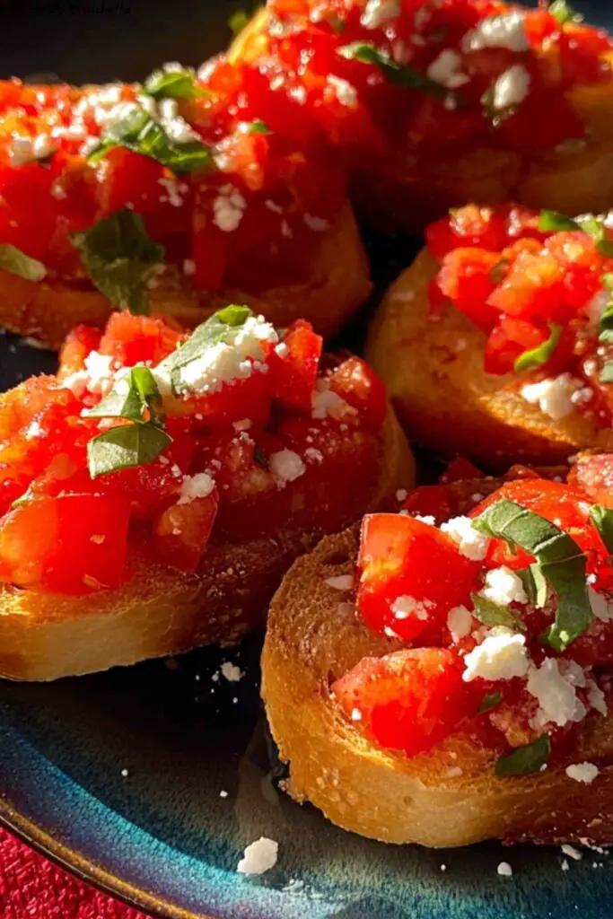Cold Tomato Bruschetta