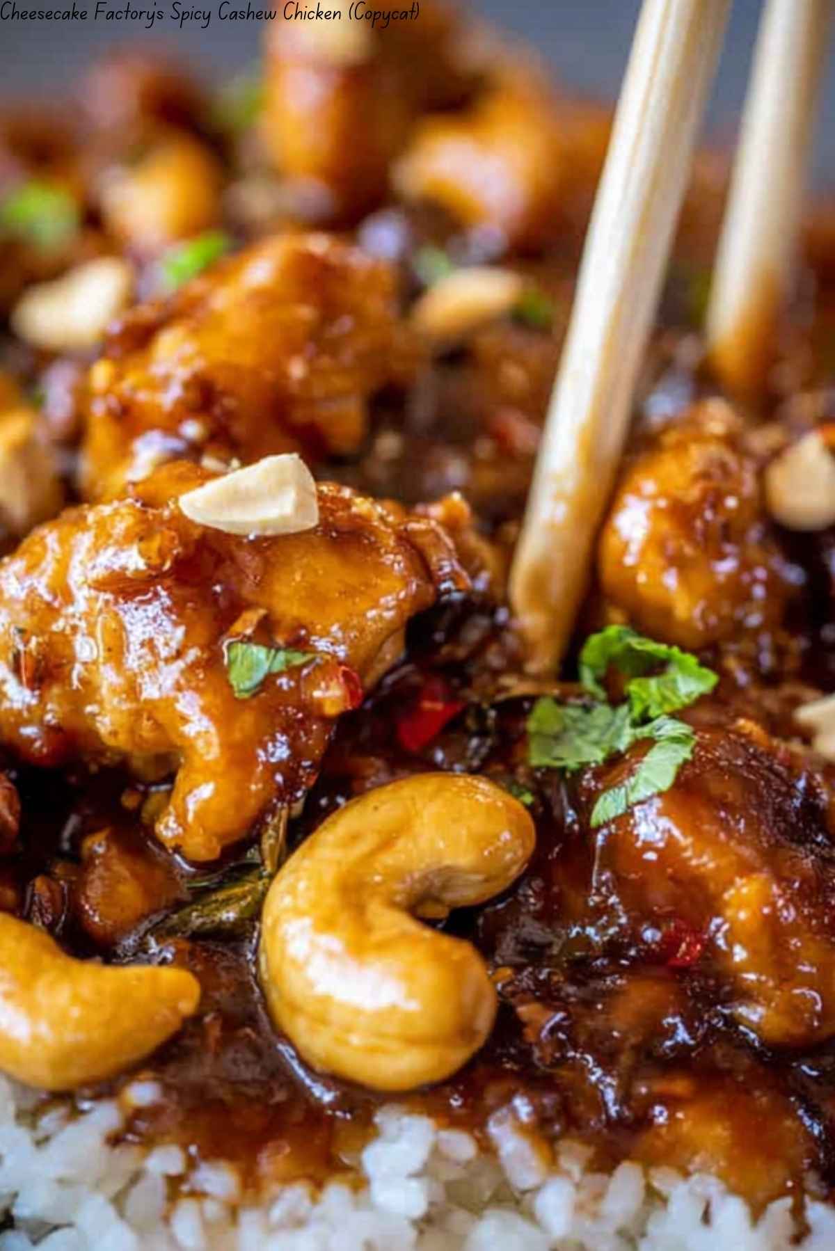 Cheesecake Factory’s Spicy Cashew Chicken (Copycat)