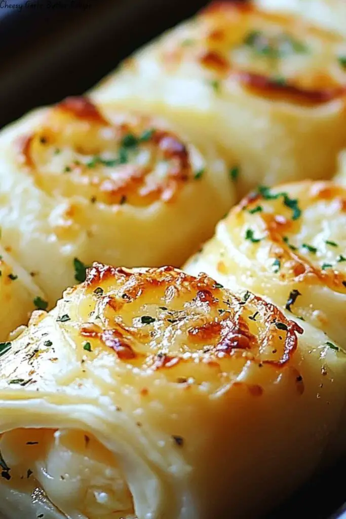 Cheesy Garlic Butter Rollups