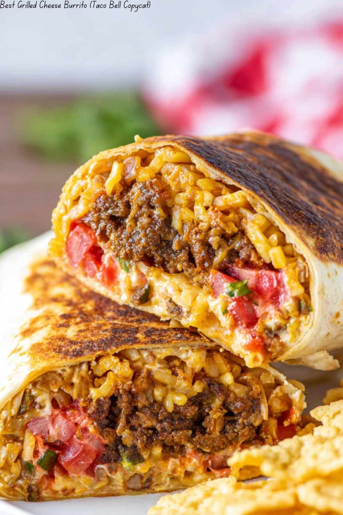 Best Grilled Cheese Burrito (Taco Bell Copycat)