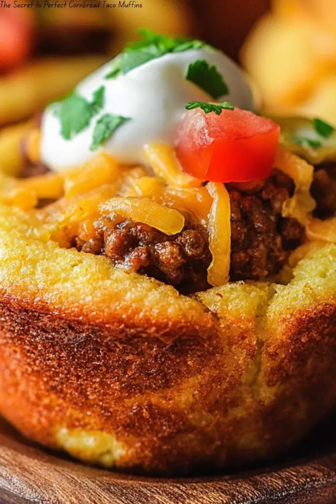 The Secret to Perfect Cornbread Taco Muffins