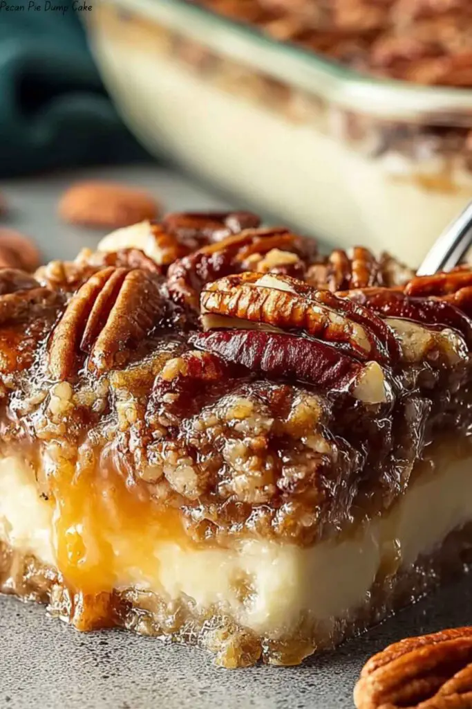 Pecan Pie Dump Cake