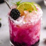 Creamy Blackberry Coconut Mojito
