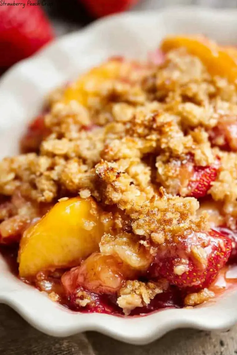 Strawberry Peach Crisp