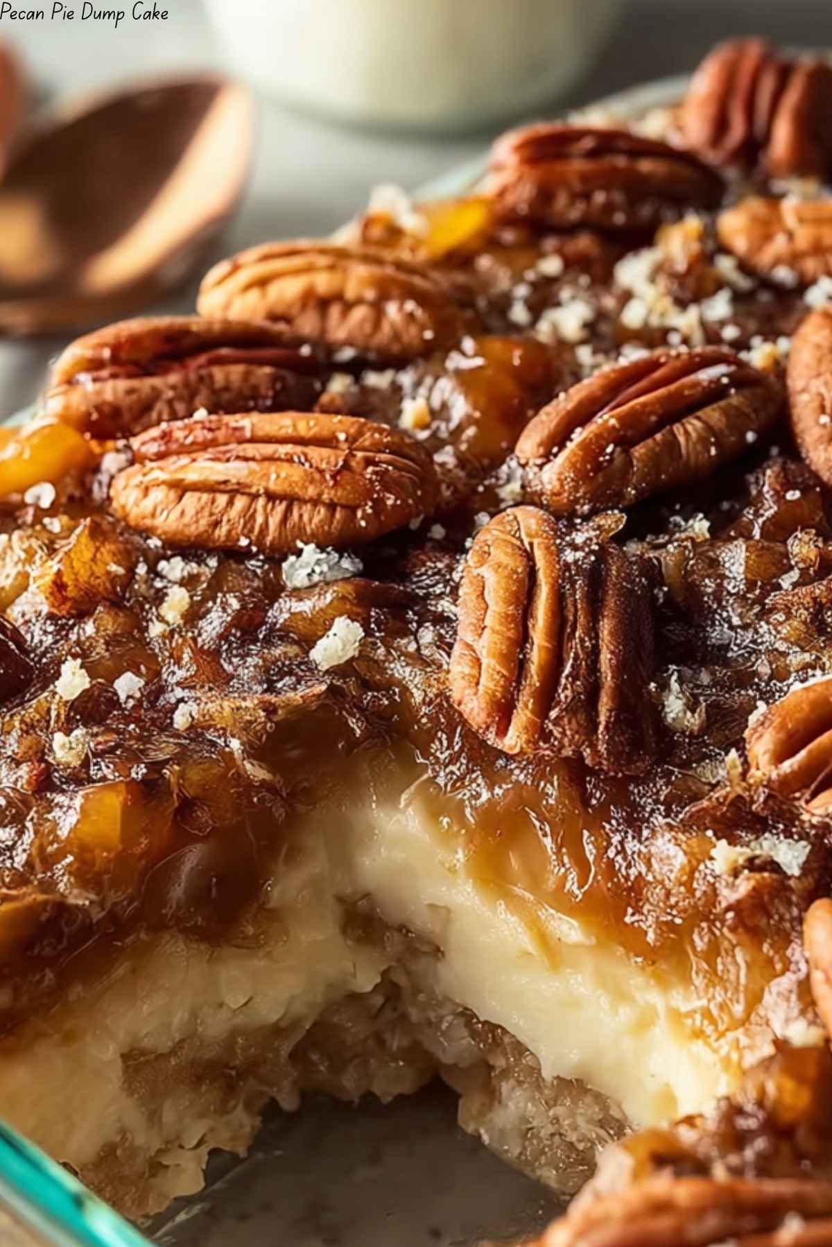 Pecan Pie Dump Cake