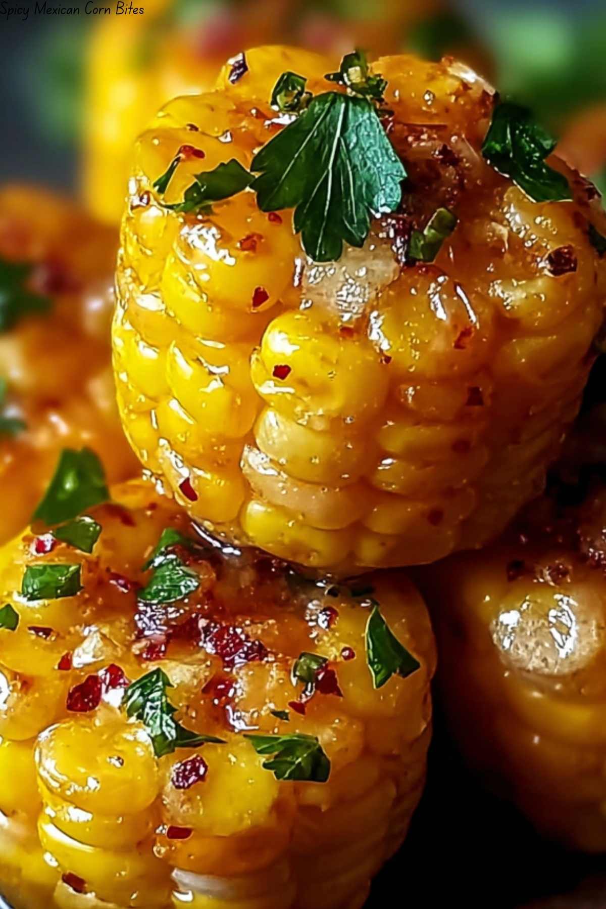 Spicy Mexican Corn Bites