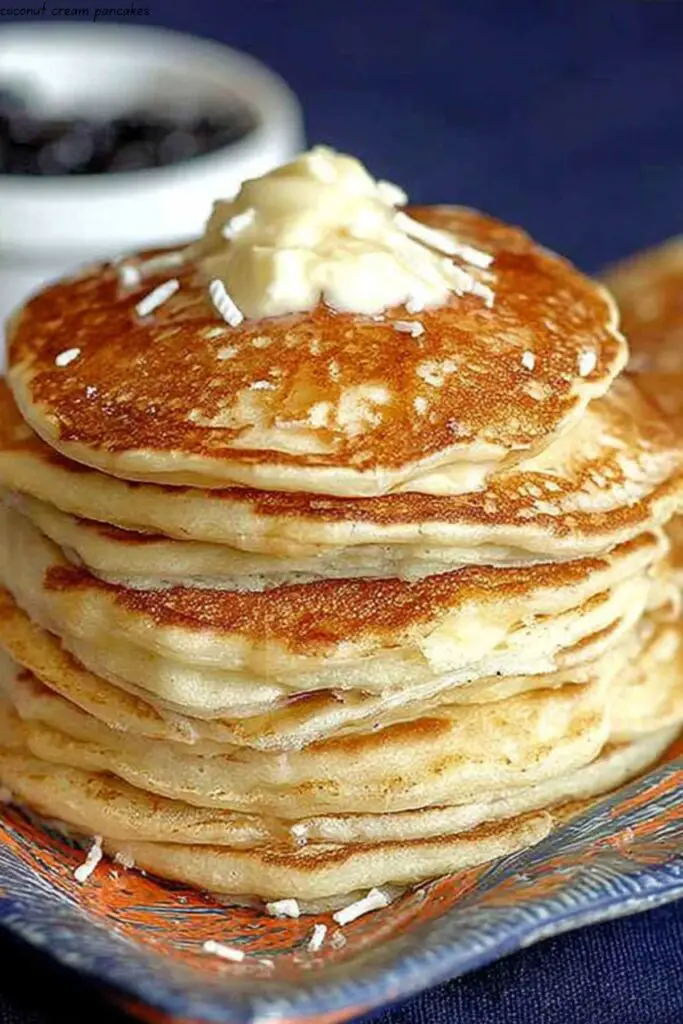 Coconut Cream Pancakes