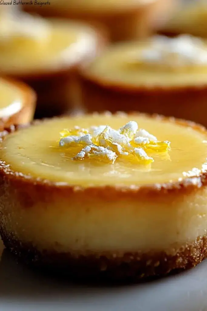 Baby Lemon Impossible Pies