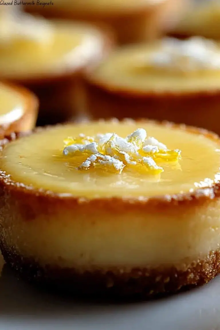 Baby Lemon Impossible Pies