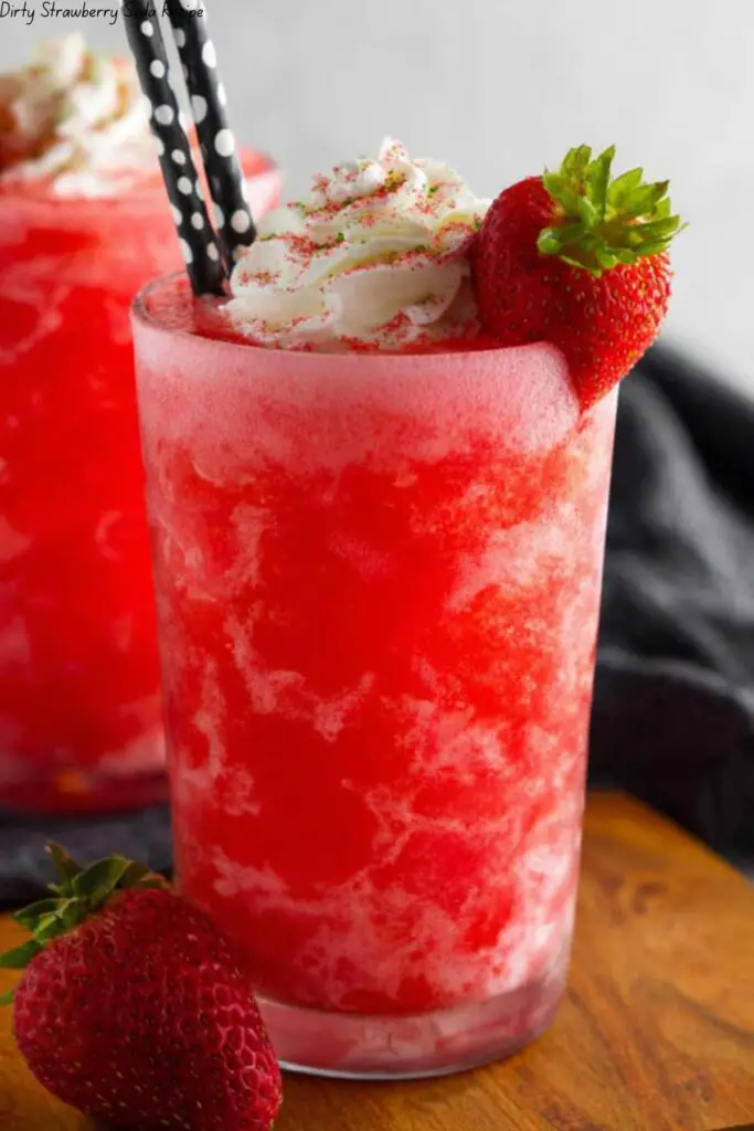 Dirty Strawberry Soda Recipe