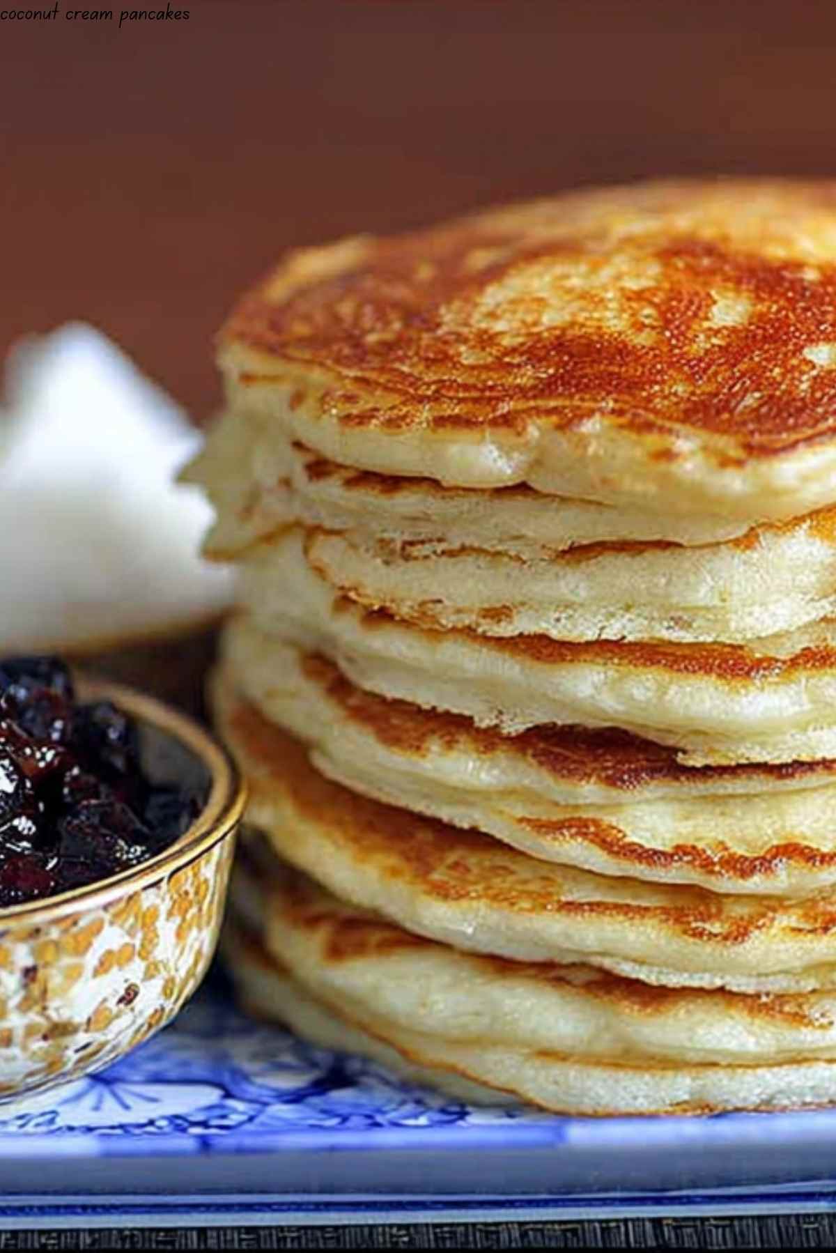 Coconut Cream Pancakes