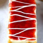 The BEST Philadelphia Cheesecake Bars (Snack Bars)