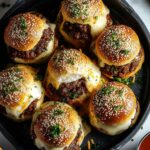 Irresistible Garlic Parmesan Cheeseburger Bombs