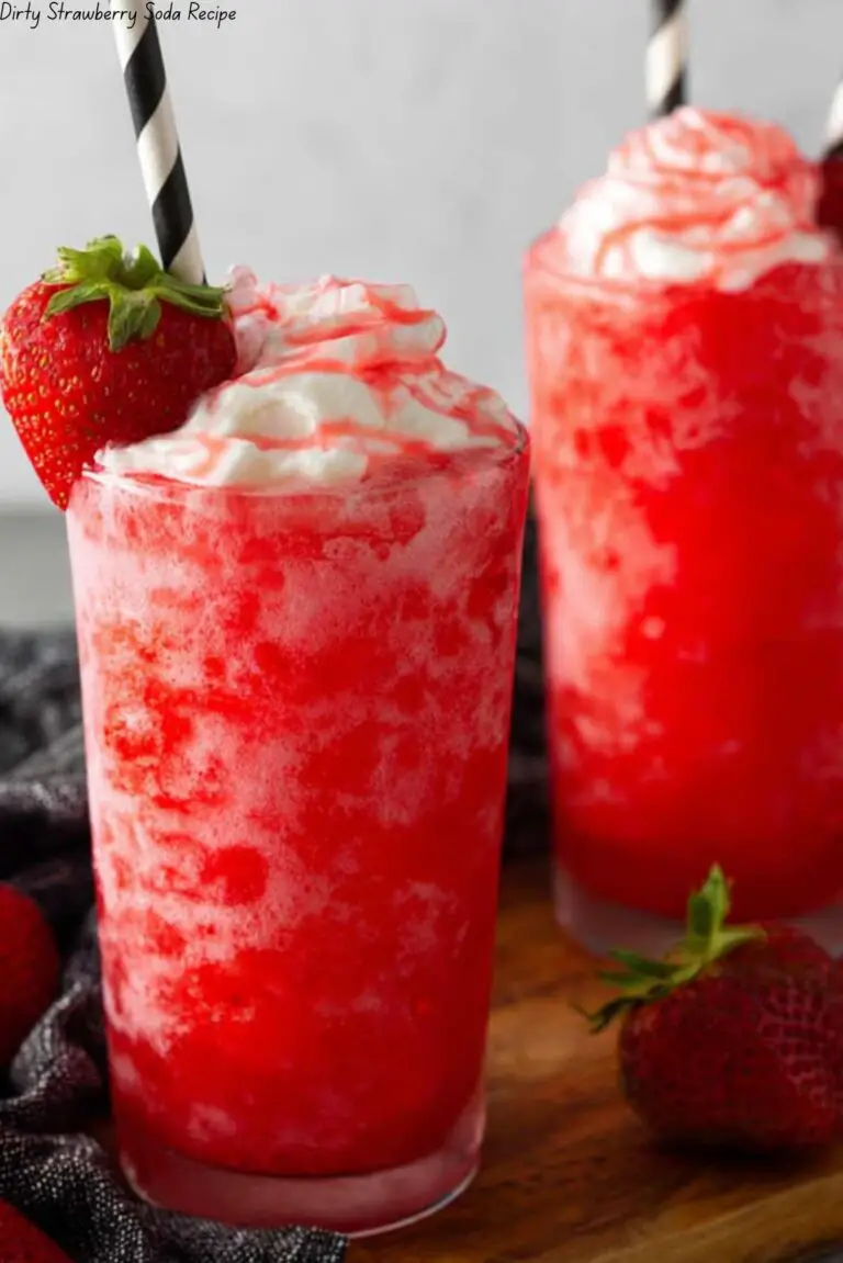 Dirty Strawberry Soda Recipe