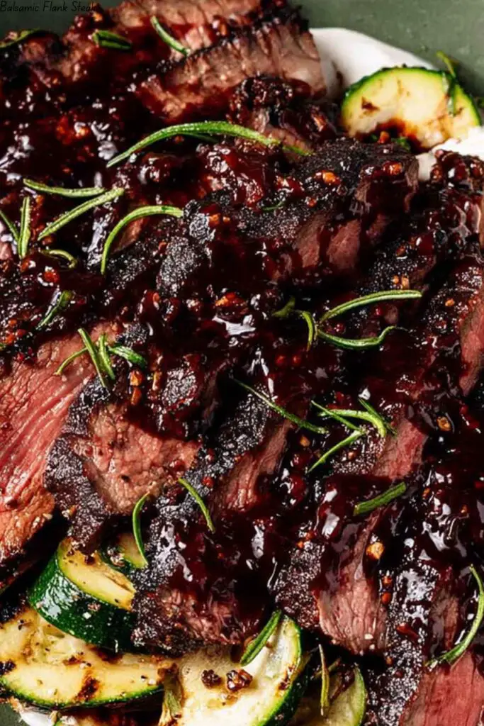 Balsamic Flank Steak