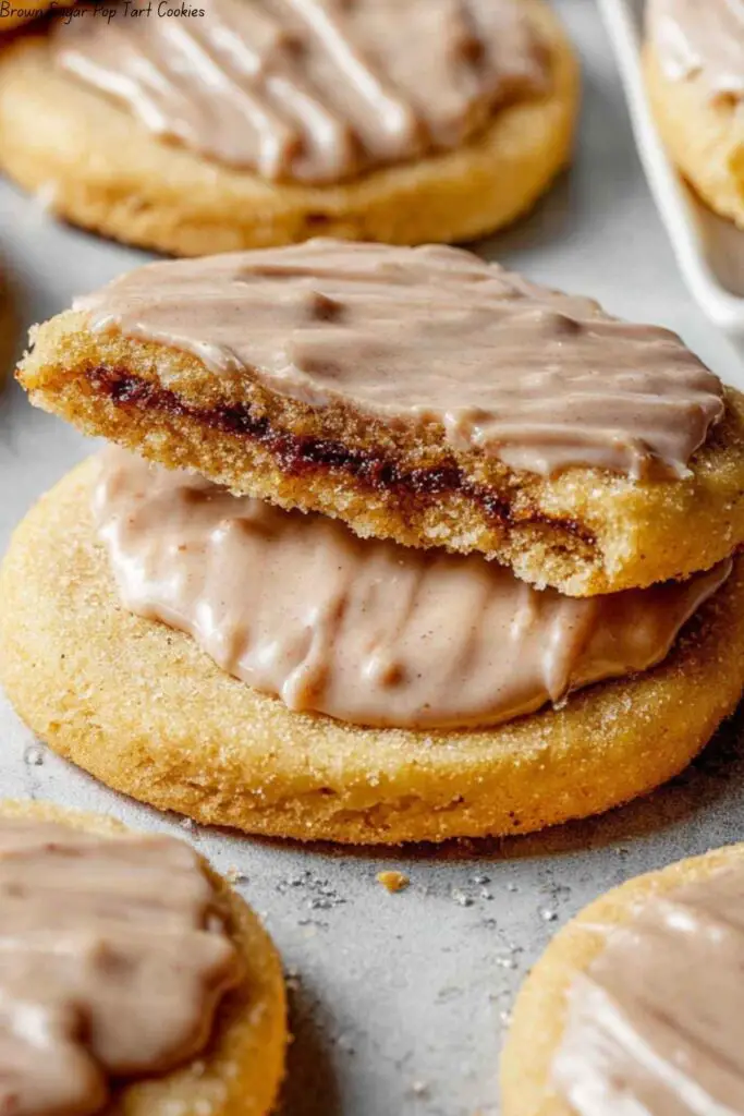 Brown Sugar Pop Tart Cookies