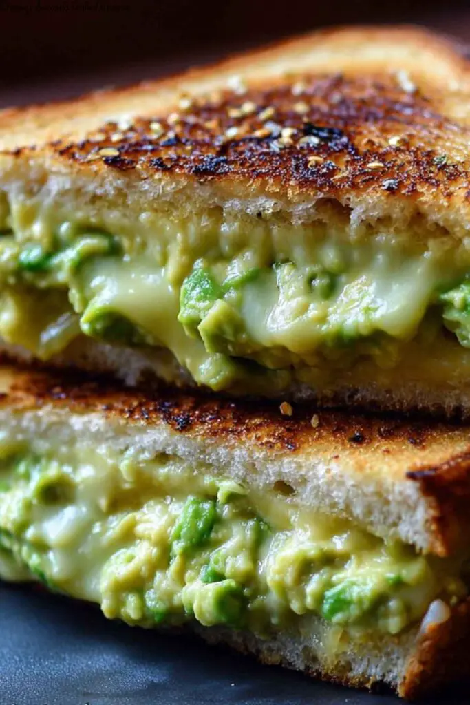 Creamy Avocado Grilled Cheese
