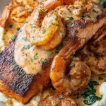 Cajun Salmon and Shrimp