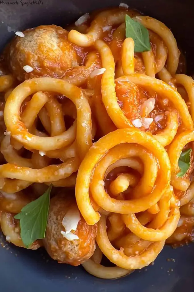 Homemade Spaghetti-O's