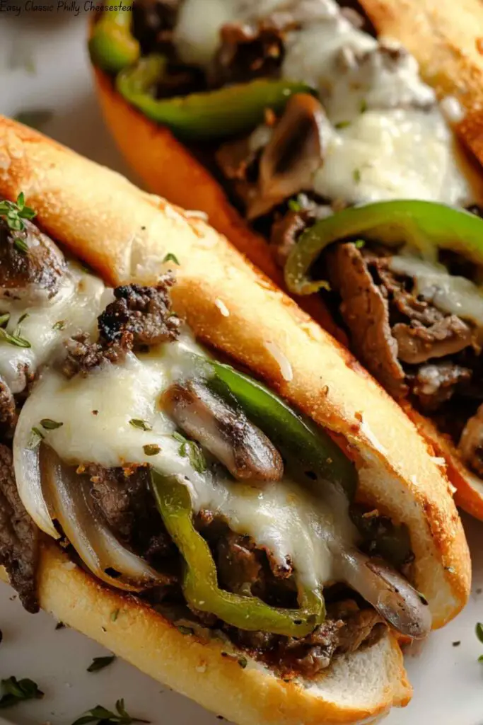 Easy Classic Philly Cheesesteak