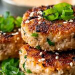 Asian-Style Tuna Cakes with Spicy Mayo