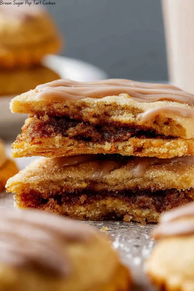 Brown Sugar Pop Tart Cookies