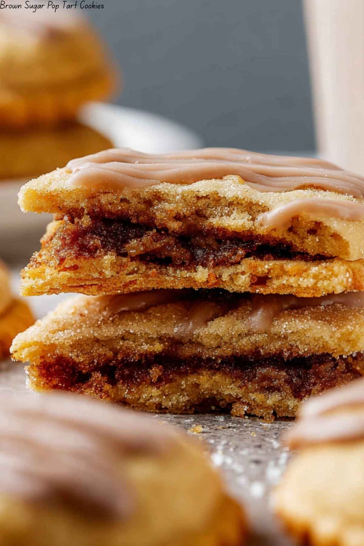 Brown Sugar Pop Tart Cookies