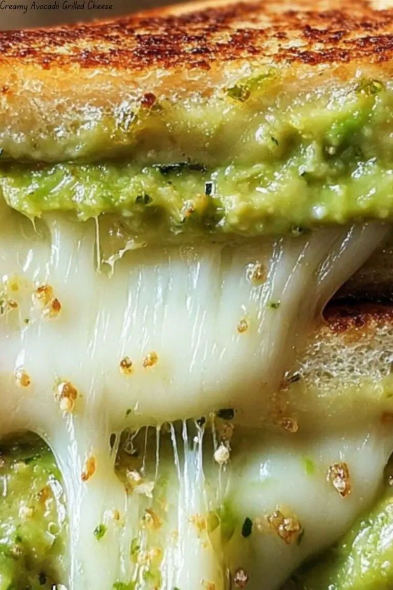Creamy Avocado Grilled Cheese