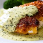 Chicken in Basil Cream Sauce