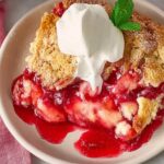 Strawberry Cheesecake Dump Cake