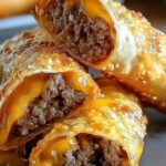 Cheeseburger Eggrolls