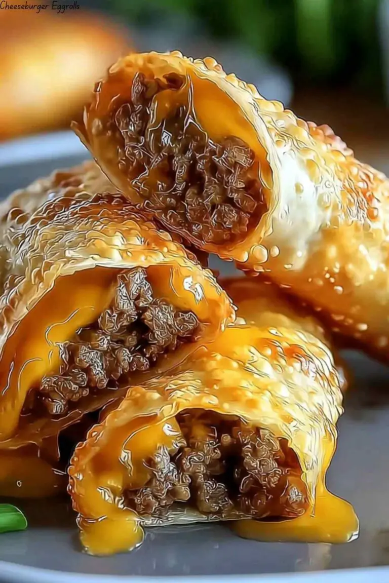 Cheeseburger Eggrolls