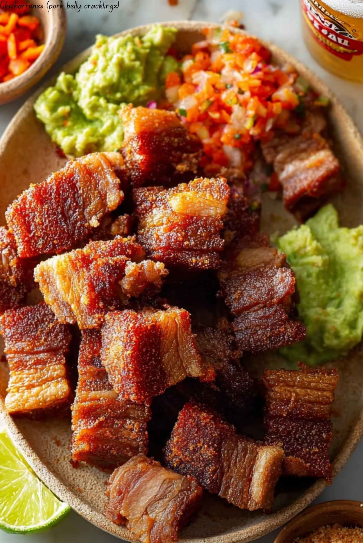 Chicharrones (pork belly cracklings)