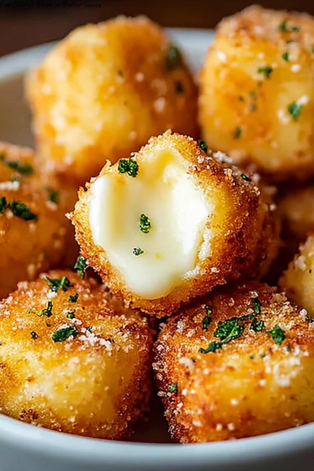 Cheesy Parmesan Mozzarella Bites