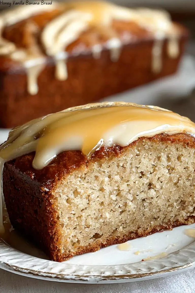 Honey Vanilla Banana Bread